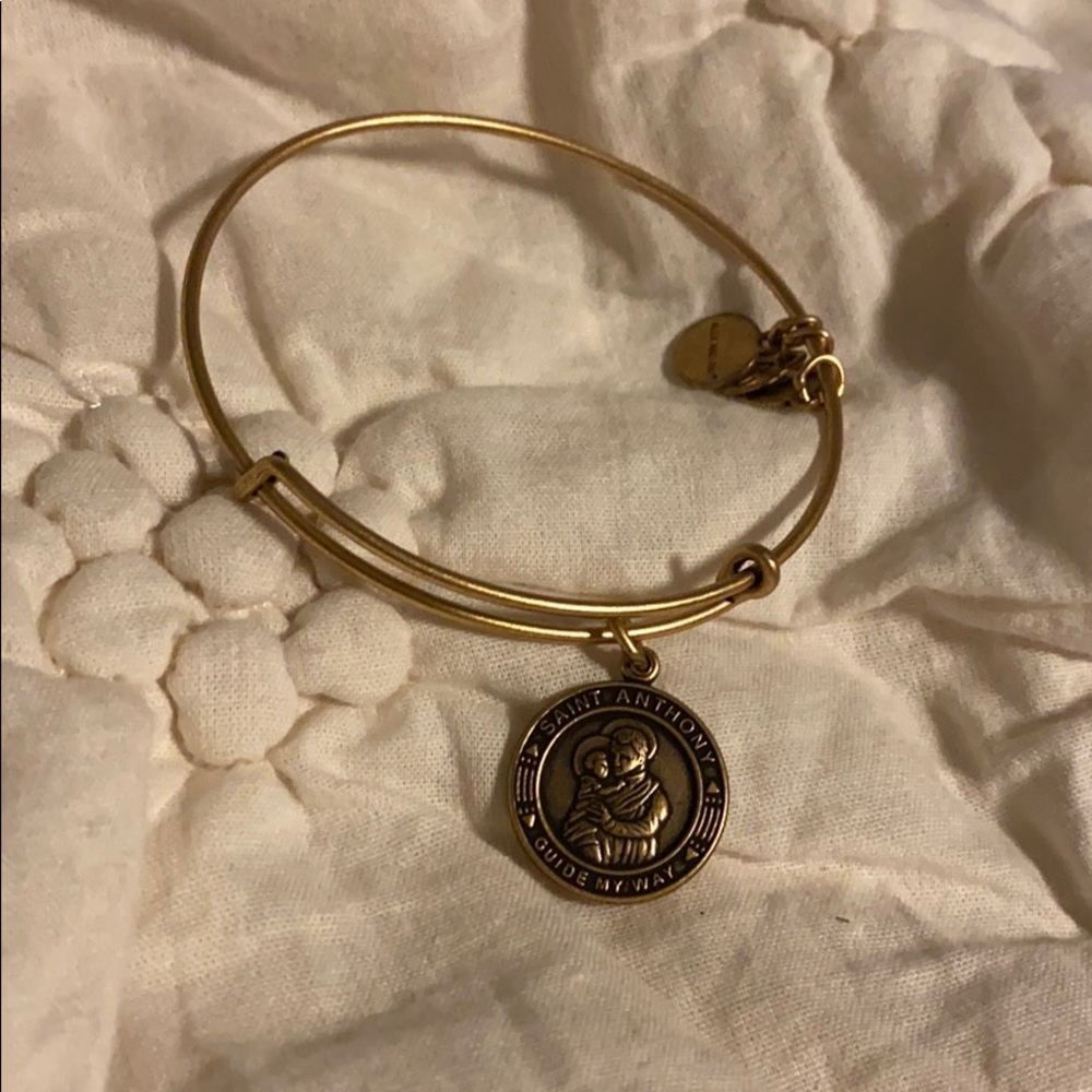 Saint Anthony Alex & ani bracelet
